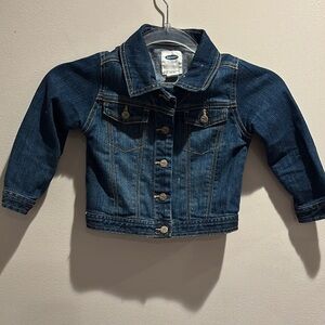 Old Navy Blue Jean Jacket Classic Style size 3t